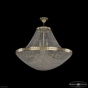 Большая хрустальная люстра Bohemia IVELE Crystal 19321/H1/90IV G