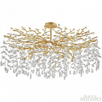 Большая хрустальная люстра Arte Milano 236901/D1000/14/B Gd