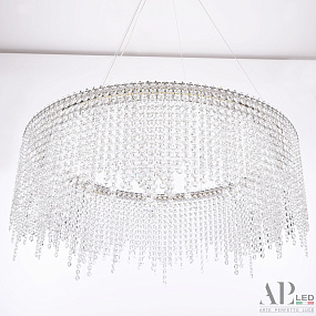 Хрустальная подвесная светодиодная люстра APL LED Sicilia SH02.73.B.Ni.4000