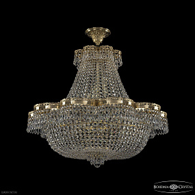 Хрустальная подвесная люстра Bohemia IVELE Crystal 19301/H1/75JB G