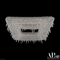 Хрустальная потолочная светодиодная люстра APL LED Rimini S503.0.60.B.4000
