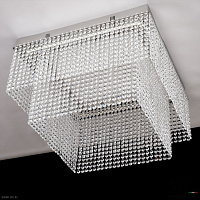 Хрустальная потолочная светодиодная люстра APL LED Sicilia SH04.52.C.Ni.4000.PK
