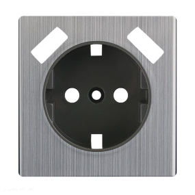 Накладка для USB розетки (глянцевый никель) Werkel WL02-USB-CP