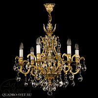 Люстра подвесная ARTGLASS LYRA BRASS ANTIQUE