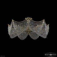 Хрустальная потолочная люстра Bohemia IVELE Crystal 77171/49/8 G