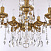 Подвесная хрустальная люстра Bohemia Ivele Crystal 75102/5/125 A FP