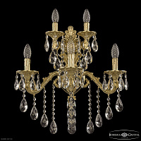 Бра с хрусталем Bohemia Ivele Crystal Florence 7102B16/3+2/210 B G