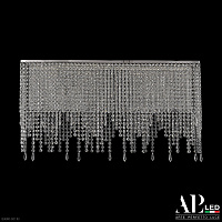 Большая хрустальная светодиодная люстра APL LED Rimini S512.0.80.G.4000