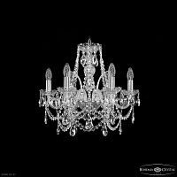 Хрустальная подвесная люстра Bohemia IVELE Crystal 1411/6/160 Ni