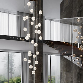 Подвесная светодиодная люстра Odeon Light CRYSTAL 5008/120L
