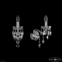 Бра хрустальное Bohemia IVELE Crystal 1415B/1/141 Ni