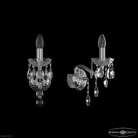 Бра хрустальное Bohemia IVELE Crystal 1415B/1/141 Ni