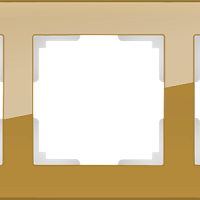 Рамка на 3 поста (бронзовый) Werkel WL01-Frame-03
