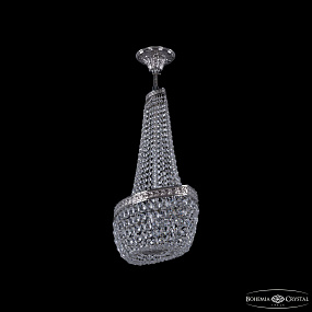 Хрустальная подвесная люстра Bohemia IVELE Crystal 19113/H2/45IV Ni