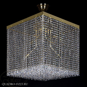 Люстра потолочная ARTGLASS LEANDRA 500x500 CE