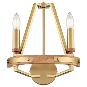 Бра из дерева Wertmark BRENDA WE586.02.501