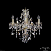 Хрустальная подвесная люстра Bohemia IVELE Crystal 1415/5/165 G