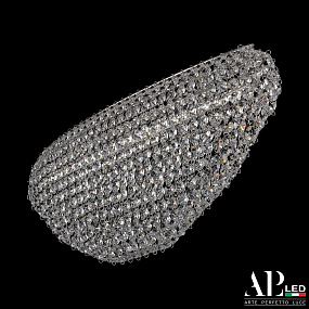 Хрустальная потолочная светодиодная люстра APL LED Rimini S505.0.52.A.3000