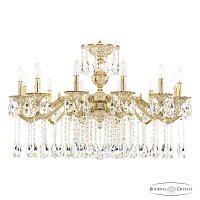 Подвесная хрустальная люстра Bohemia Ivele Crystal Verona 72202/12/300 A GW