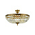 Хрустальная потолочная люстра Maytoni Tiara DIA500-CL-40-06-G