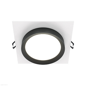 Встраиваемый светильник Maytoni Hoop DL086-GX53-SQ-WB