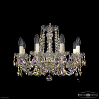 Хрустальная подвесная люстра Bohemia IVELE Crystal 1402/8/160 G R801