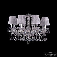 Хрустальная подвесная люстра Bohemia IVELE Crystal 1413/8/200 Ni Balls SH6