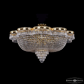 Хрустальная потолочная люстра Bohemia IVELE Crystal 19301/75JB G