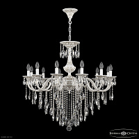 Большая хрустальная люстра Bohemia IVELE Crystal AL78101/12/300 B WMG