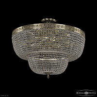 Хрустальная потолочная люстра Bohemia IVELE Crystal 19091/70IV GB C1
