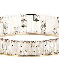 Подвесная светодиодная хрустальная люстра Odeon Light CROSSA 5072/80L