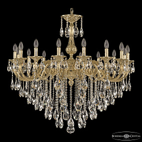 Большая хрустальная люстра Bohemia Ivele Crystal Florence 71101/16/360 B G