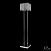 Хрустальный светодиодный торшер APL LED Rimini S500.T1.30-150.B.Ni.4000