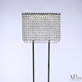 Хрустальный светодиодный торшер APL LED Sicilia SH500.T6.30-150.A.Ni.4000