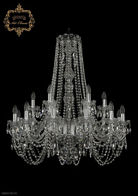 Большая хрустальная люстра Bohemia Art Classic 11.11.12+6.300.h-91.Cr.Sp
