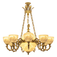 Подвесная люстра Bohemia Ivele Crystal Verona 72003P/9/210 G P1 U Angel Y8 FA4M
