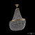 Большая хрустальная люстра Bohemia IVELE Crystal 19283/H1/100IV Pa