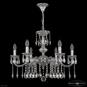 Хрустальная подвесная люстра Bohemia IVELE Crystal AL78101/6/210 A CG