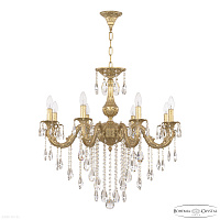 Хрустальная подвесная люстра Bohemia IVELE Crystal AL79101/8/250 B AG