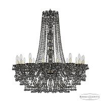 Большая хрустальная люстра Bohemia IVELE Crystal 1409/16/300/h-96 G M781