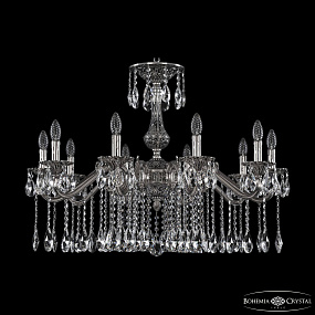 Подвесная хрустальная люстра Bohemia Ivele Crystal Verona 72102/10/300 A NB
