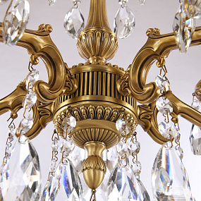 Подвесная хрустальная люстра Bohemia Ivele Crystal 75102/5/125 A FP