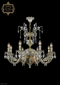 Хрустальная подвесная люстра Bohemia Art Classic 31.22.8.KR175SP.250IT.GW.Sp.Clear.1C