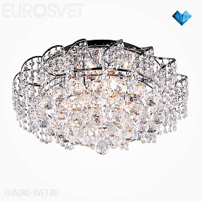 Люстра потолочная Eurosvet Шарм 16017/9 хром Strotskis