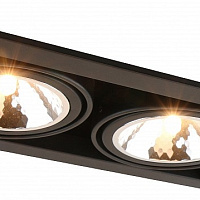 Встраиваемый светильник Arte Lamp Cardani A5949PL-2BK