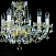 Подвесная хрустальная люстра ArtGlass TATANA VI. WHITE CE