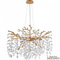Подвесная хрустальная люстра Arte Milano 230901/D760/10/B Pa