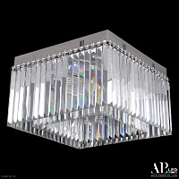 Хрустальная потолочная люстра APL LED Sicilia SH10.42.A.Ni.E14.PK