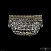 Бра с хрусталем Bohemia IVELE Crystal 19012B/20IV GB