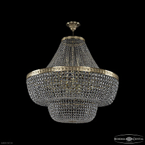 Большая хрустальная люстра Bohemia IVELE Crystal 19101/H1/90IV G